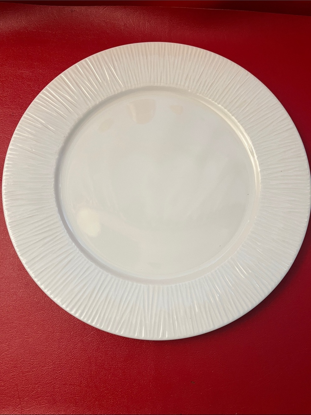 Studio TU Fine bone china Emilia dinner plate 10”3/8 D
